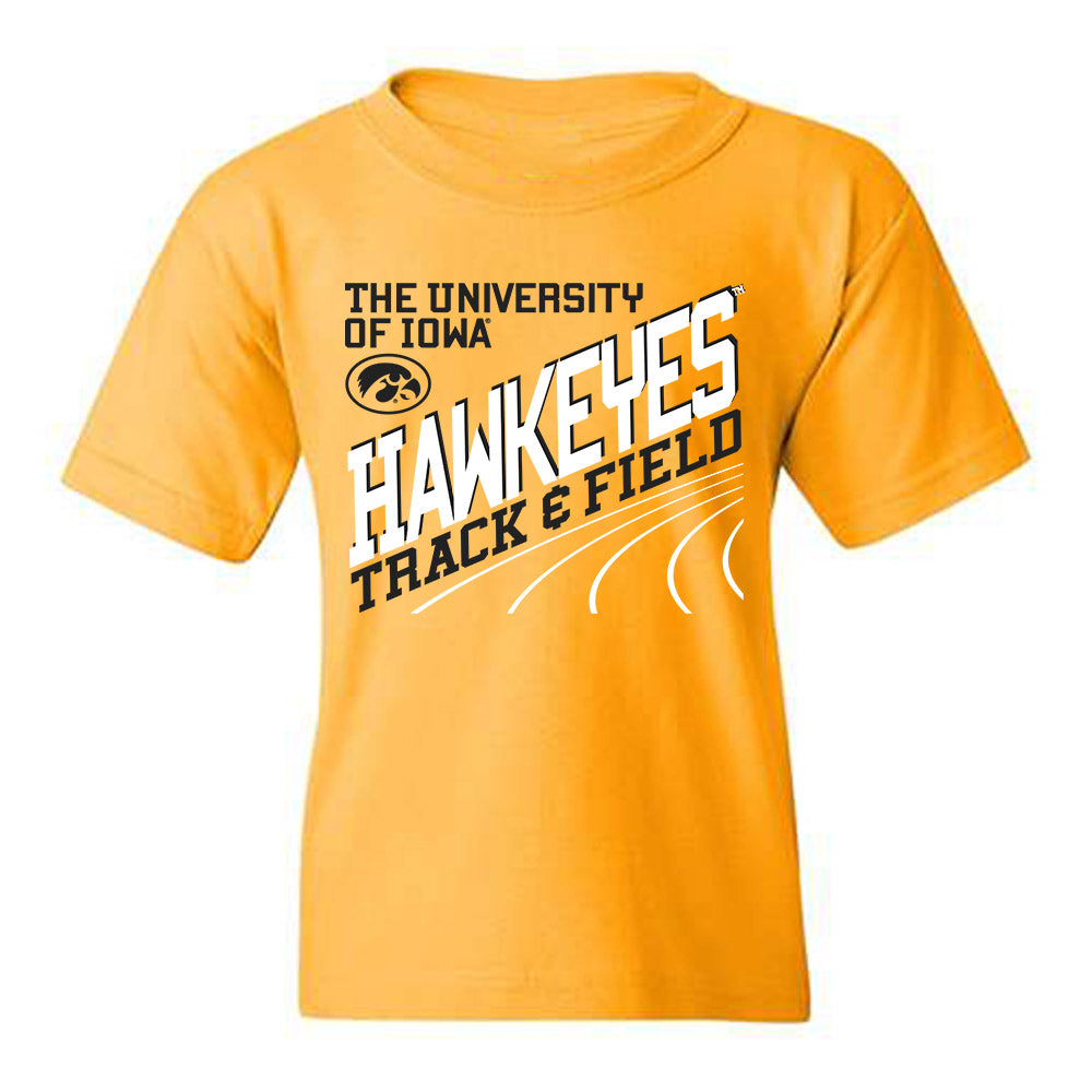 Iowa - NCAA Men's Track & Field : Tyrese Miller - Sports Shersey Youth T-Shirt-0