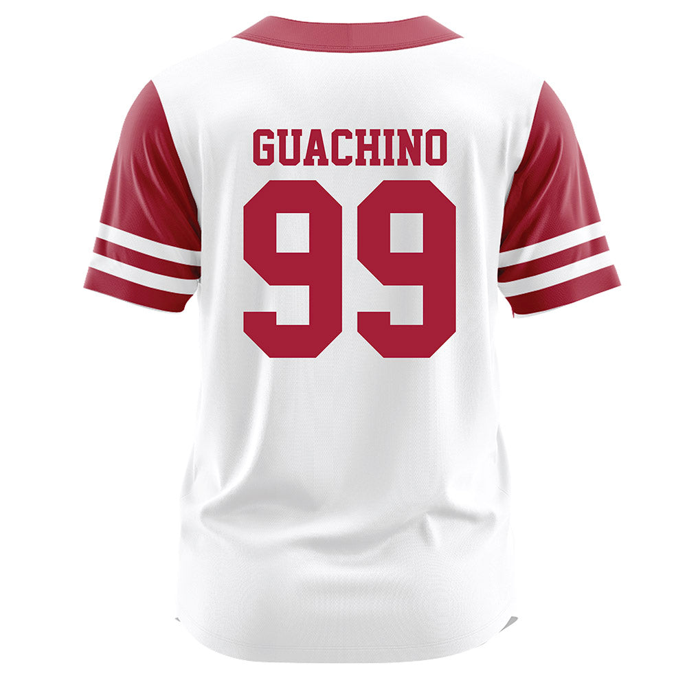 Oklahoma - NCAA Softball : Miali Guachino - White Jersey-1