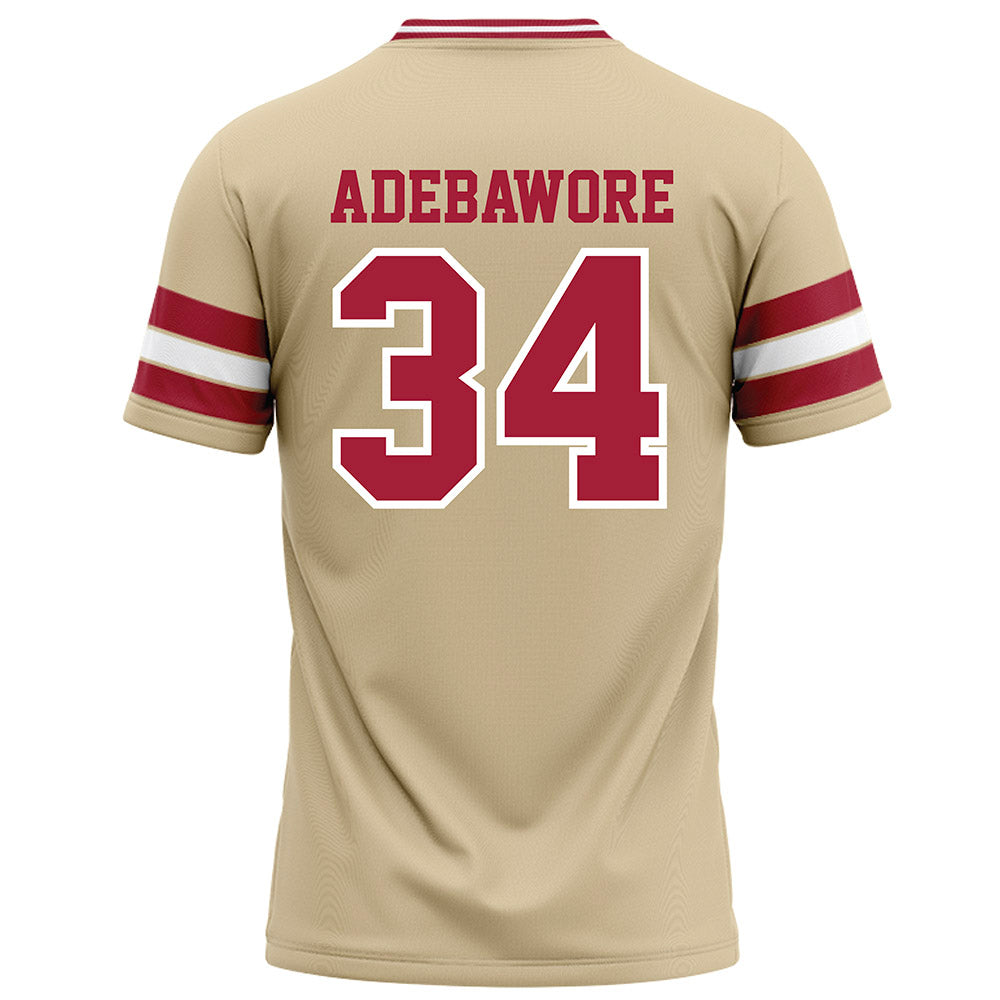 Oklahoma - NCAA Football : Adepoju Adebawore - Cream Football Jersey-1