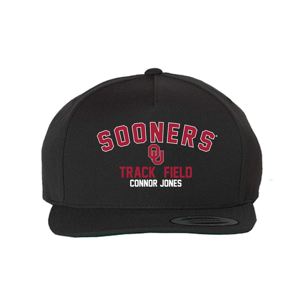Oklahoma - NCAA Men's Track & Field : Connor Jones - Snapback Hat-0