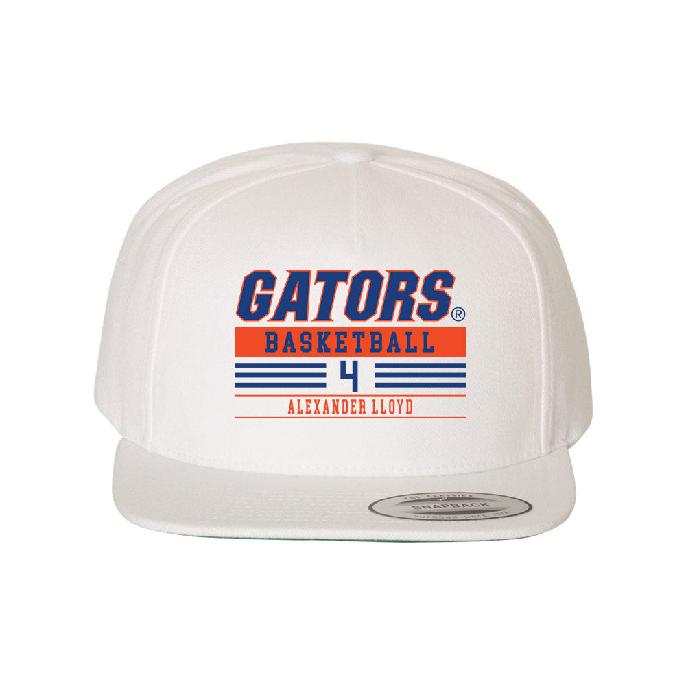 Florida - NCAA Men's Basketball : Alexander Lloyd - Snapback Hat-0