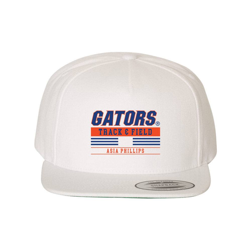 Florida - NCAA Women's Track & Field : Asia Phillips - Snapback Hat
