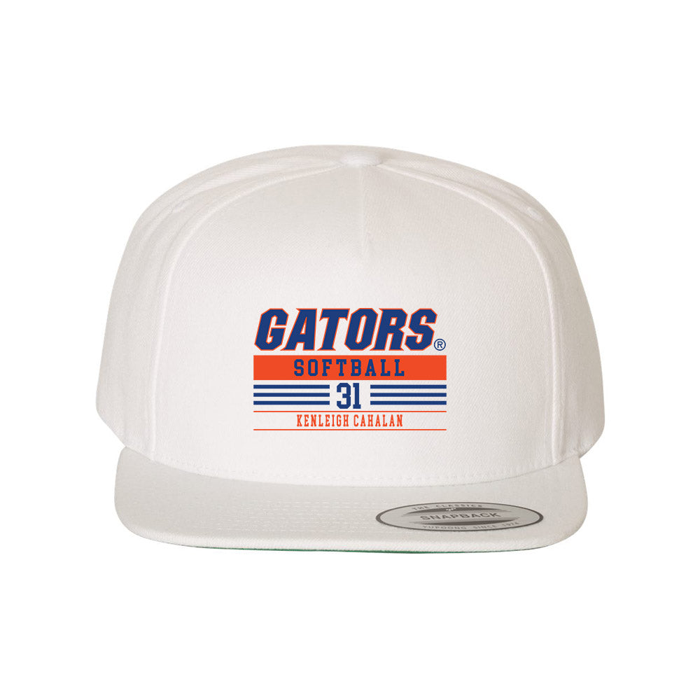 Florida - NCAA Softball : Kenleigh Cahalan - Snapback Hat