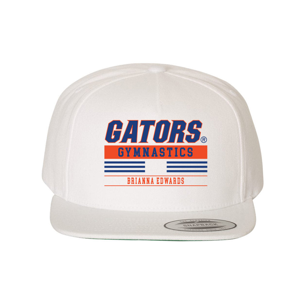 Florida - NCAA Women's Gymnastics : Brianna Edwards - Snapback Hat-0
