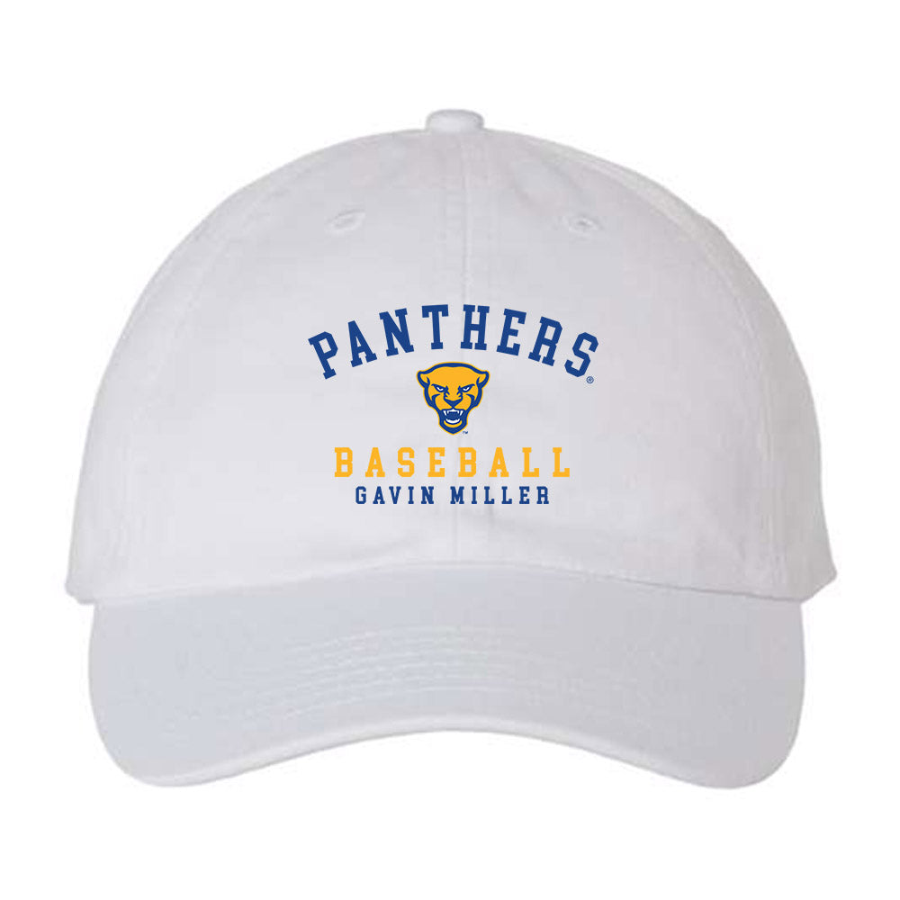 Pittsburgh - NCAA Baseball : Gavin Miller - Dad Hat-0