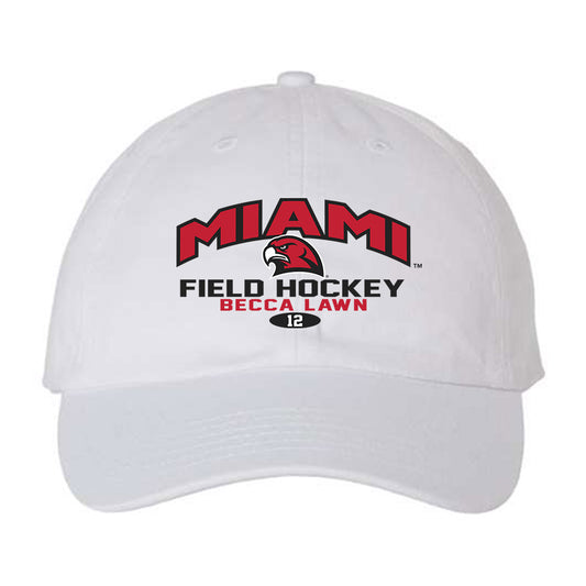Miami of Ohio - NCAA Women's Field Hockey : Becca Lawn - Classic Dad Hat