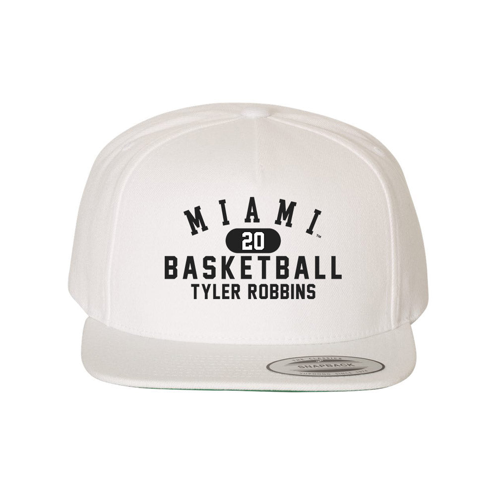 Miami of Ohio - NCAA Men's Basketball : Tyler Robbins - Snapback Hat-0