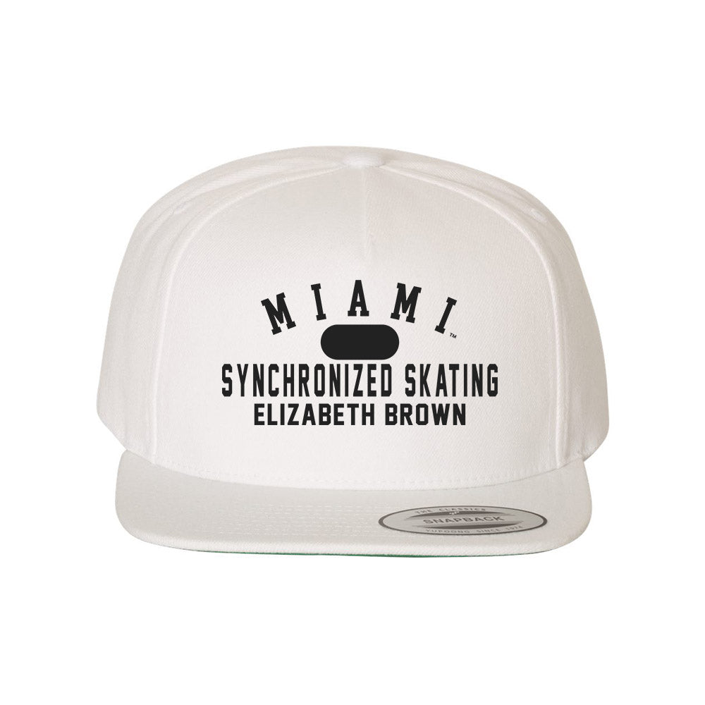 Miami of Ohio - Synchronized Skating : Elizabeth Brown - Snapback Cap