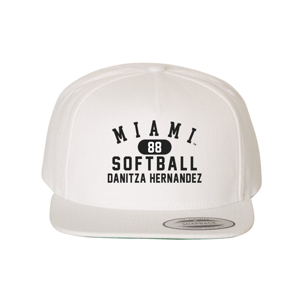 Miami of Ohio - NCAA Softball : Danitza Hernandez - Snapback Hat-0