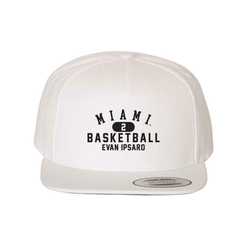 Miami of Ohio - NCAA Men's Basketball : Evan Ipsaro - Snapback Cap