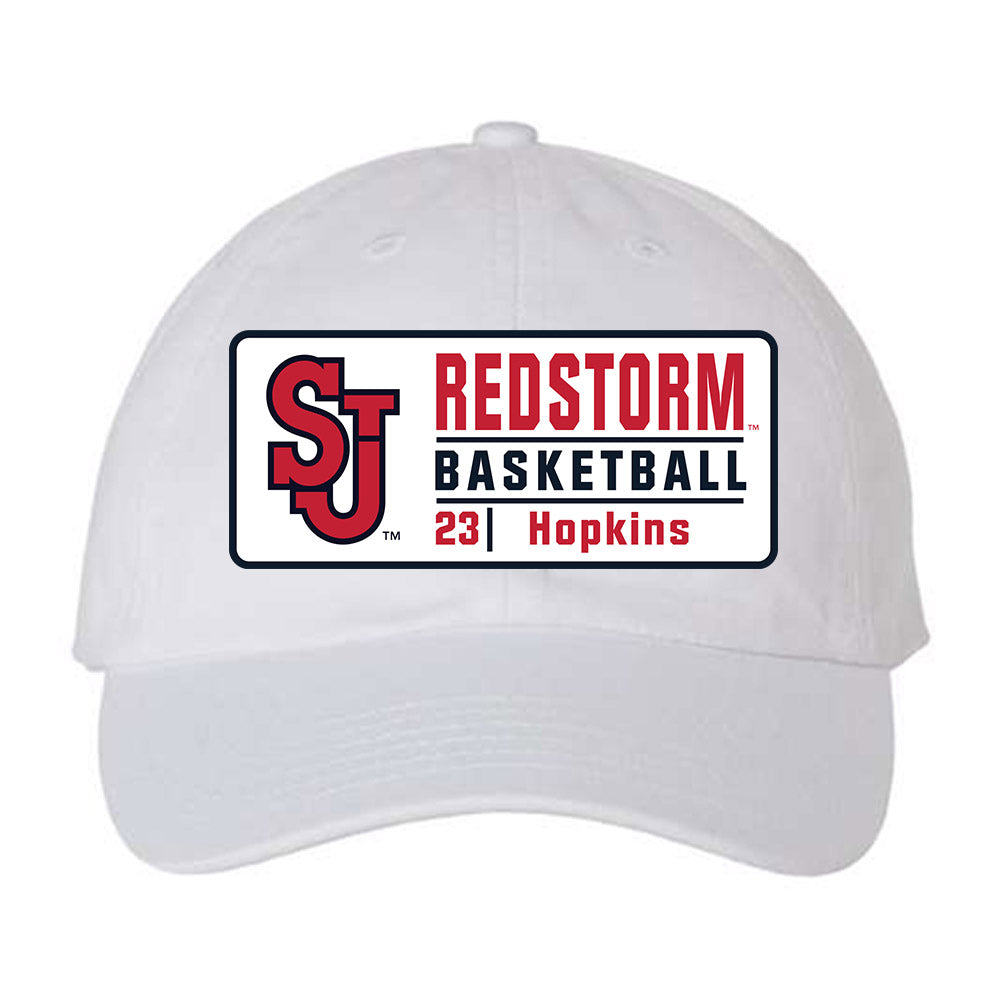 St. Johns - NCAA Men's Basketball : Bryce Hopkins - Dad Hat-0