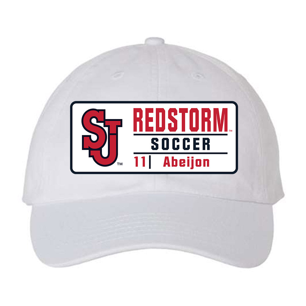St. Johns - NCAA Men's Soccer : Xavi Abeijon - Dad Hat-0