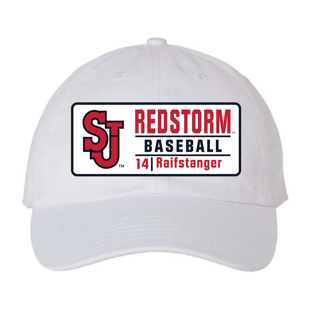 St. Johns - NCAA Baseball : Jayder Raifstanger - Dad Hat-0
