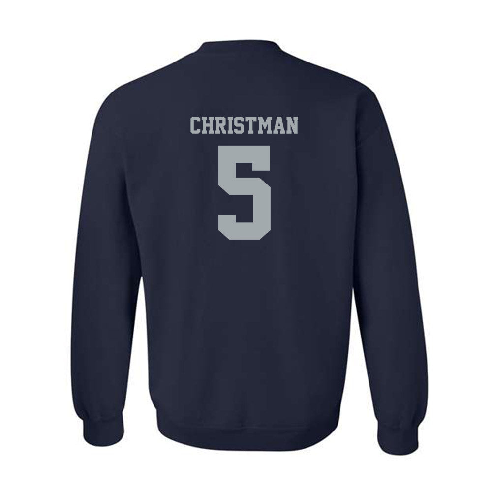 Georgia Southern - NCAA Baseball : Brady Christman - Sports Shersey Crewneck Sweatshirt-1