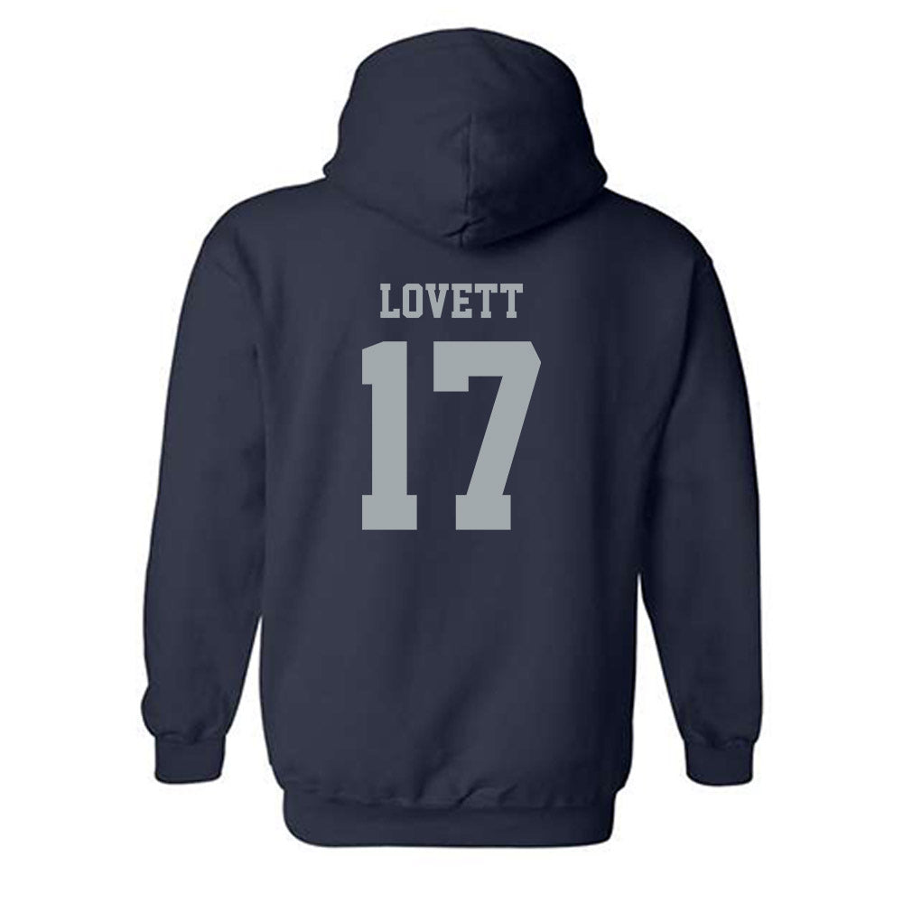 Georgia Southern - NCAA Baseball : Jett Lovett - Sports Shersey Hooded Sweatshirt-1