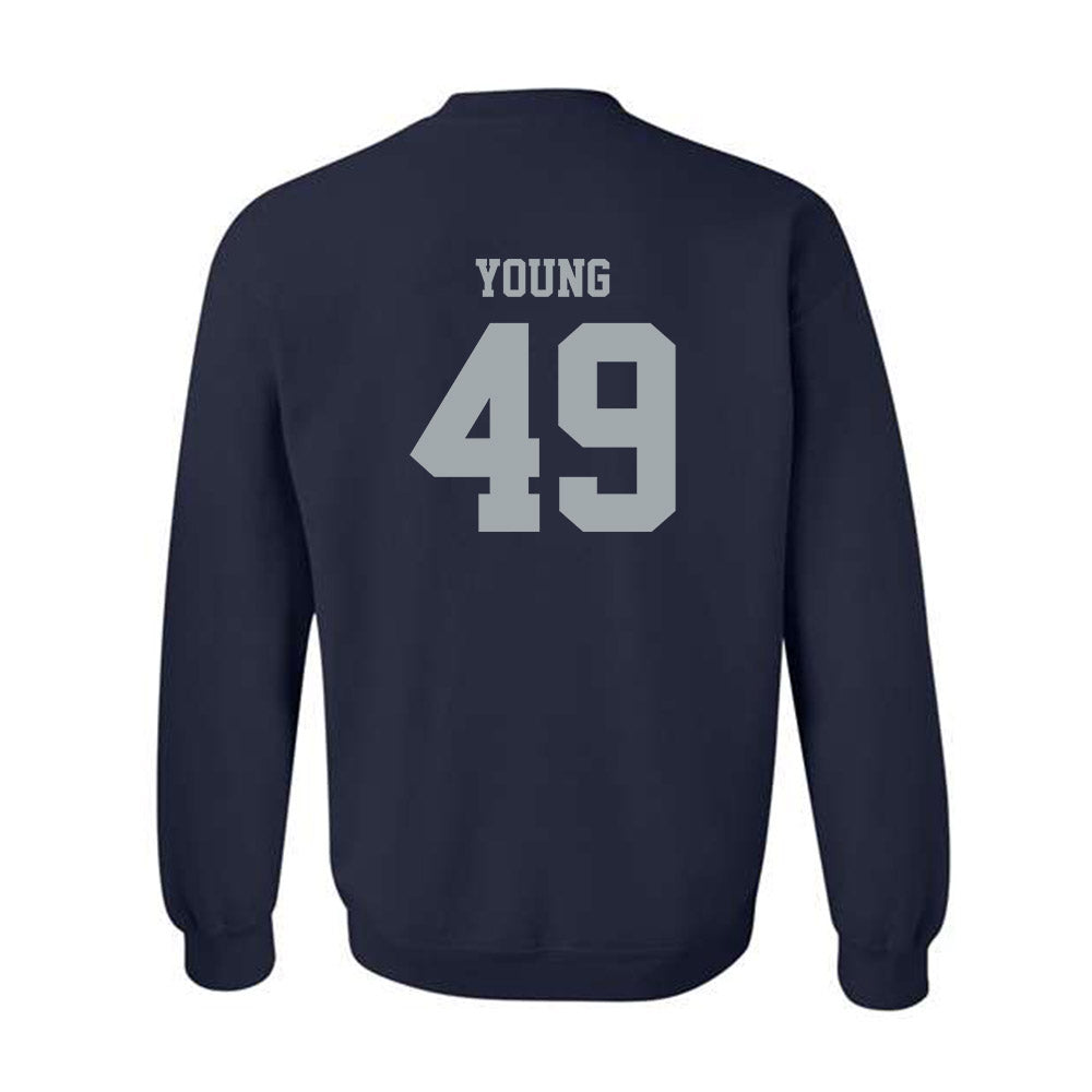 Georgia Southern - NCAA Baseball : Jack Young - Sports Shersey Crewneck Sweatshirt-1