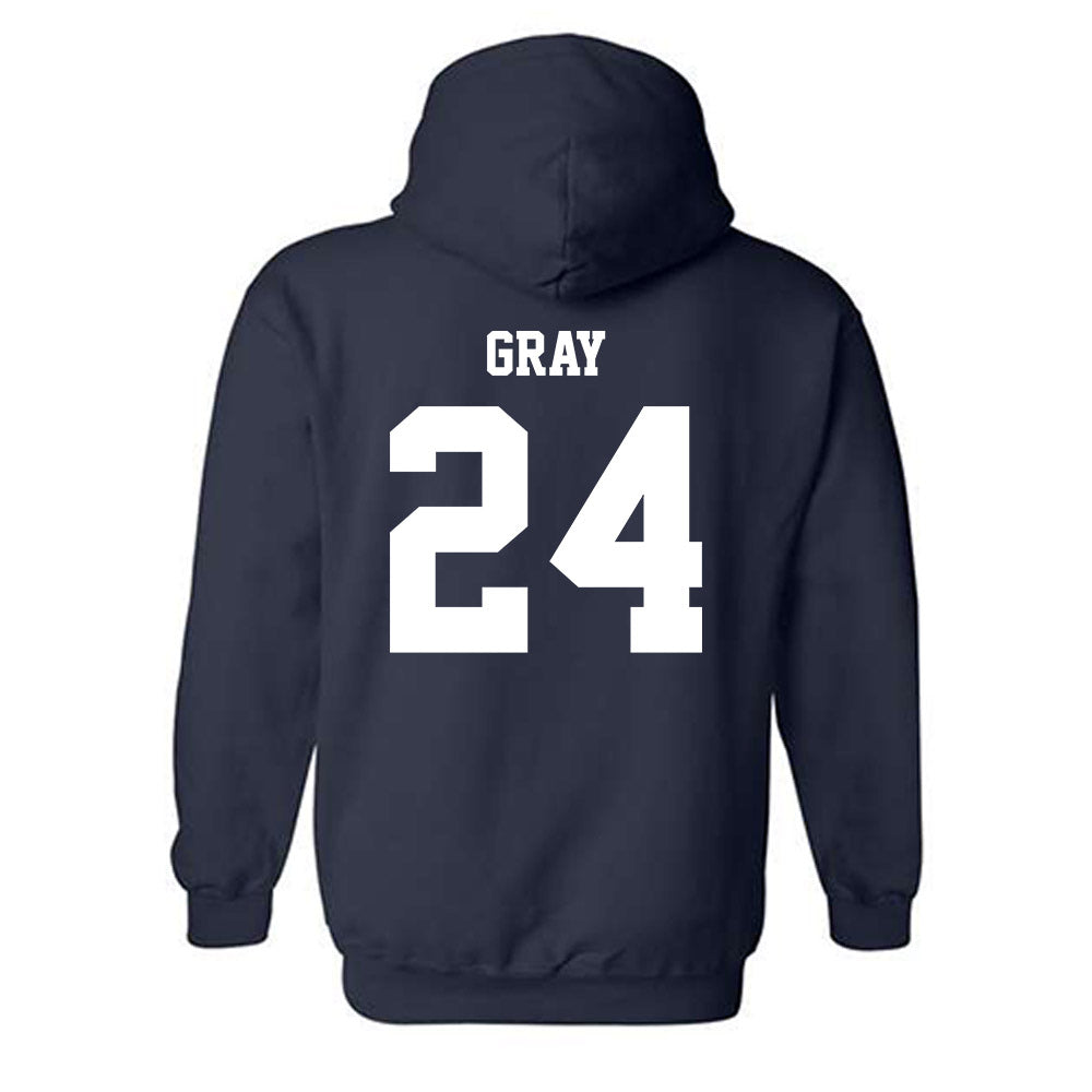 Georgia Southern - NCAA Softball : Demere Gray - Sports Shersey Hooded Sweatshirt-1