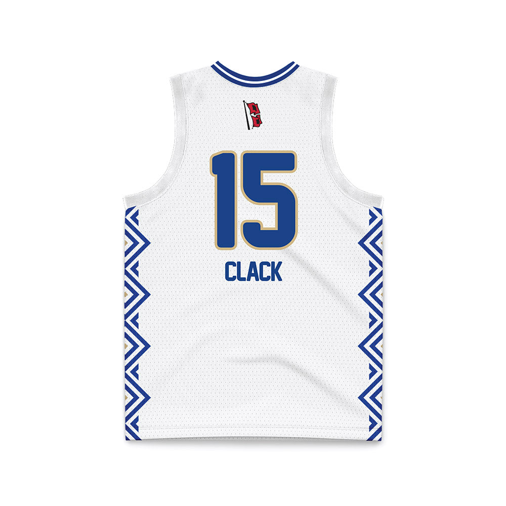 Tulsa - NCAA Women's Basketball : Jade Clack - White Basketball Jersey-1