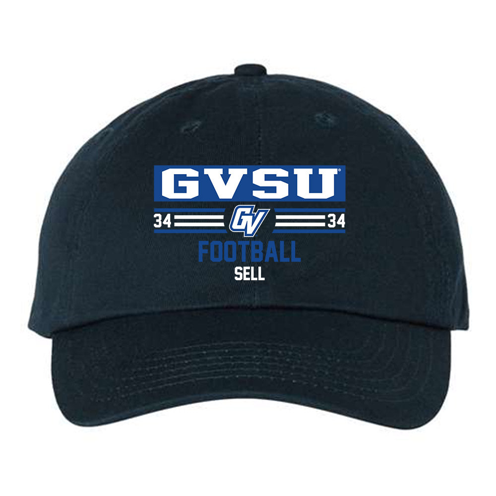 Grand Valley - NCAA Football : Keegan Sell - Dad Hat-0