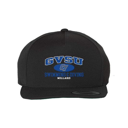 Grand Valley - NCAA Men's Swimming & Diving : Austin Millard - Snapback Hat