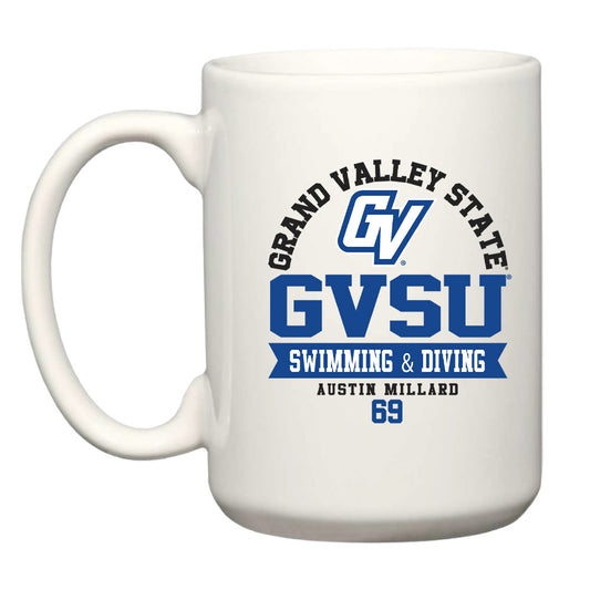 Grand Valley - NCAA Men's Swimming & Diving : Austin Millard - Mug