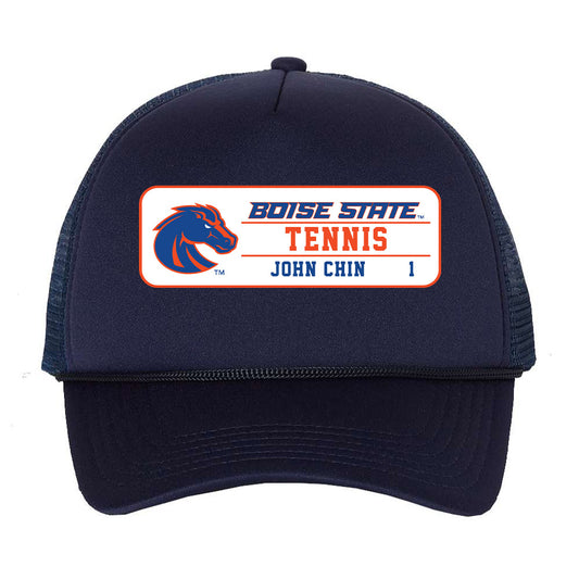 Boise State - NCAA Men's Tennis : John Chin -  Trucker Hat