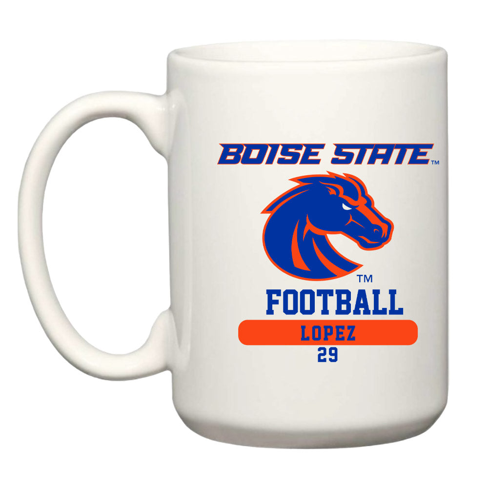 Boise State - NCAA Football : Milo Lopez - Coffee Mug