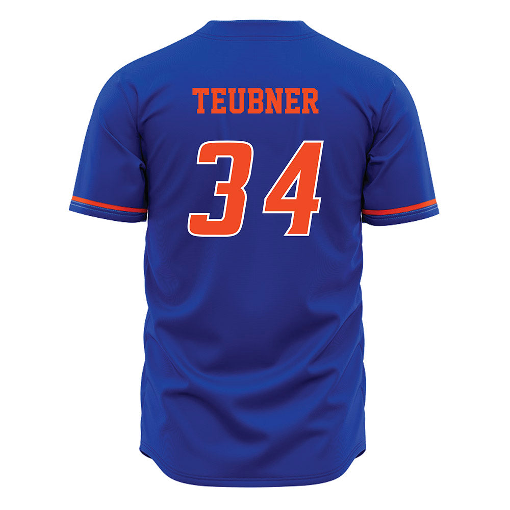 Boise State - NCAA Football : Alexander Teubner - Blue Jersey