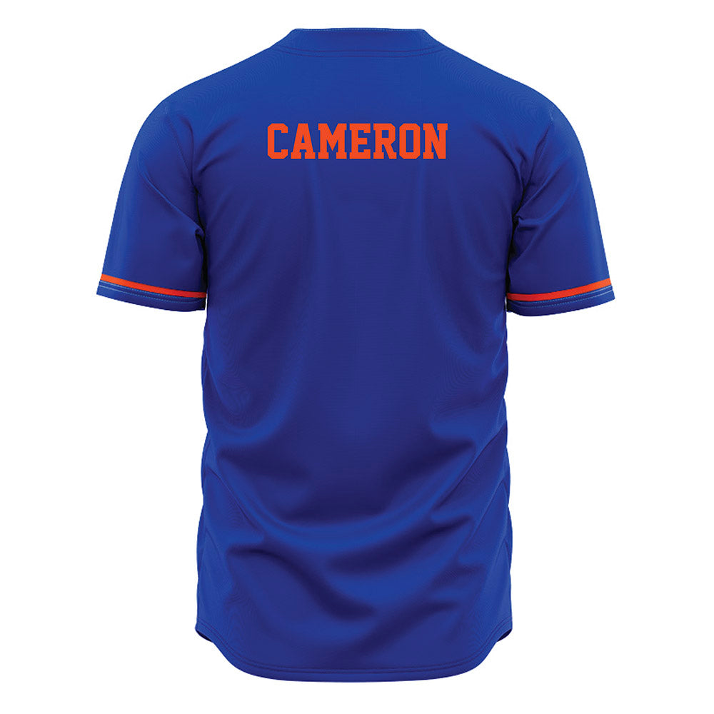 Boise State - NCAA Men's Track & Field : Cobe Cameron - Blue Jersey-1
