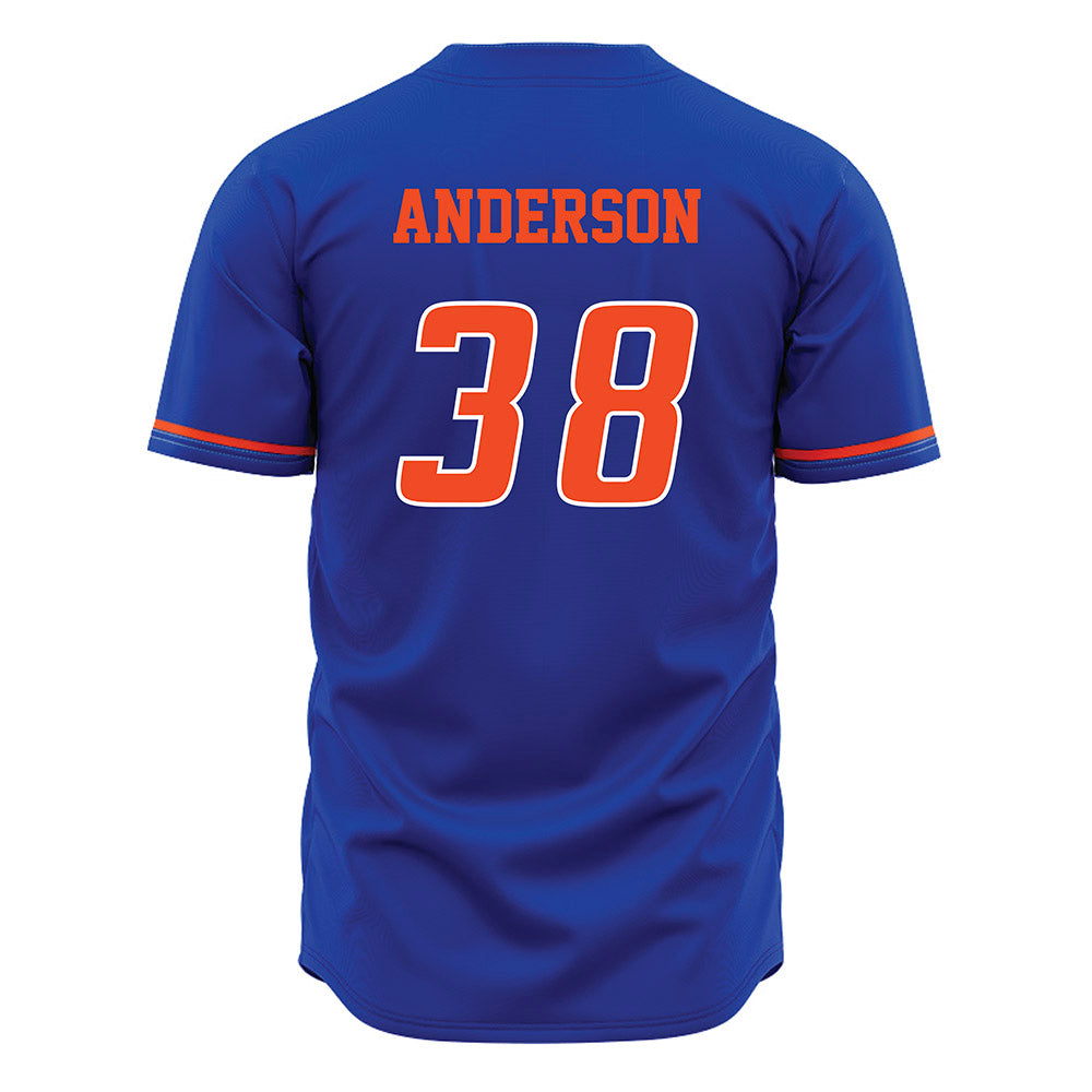 Boise State - NCAA Football : Travis Anderson - Blue Jersey