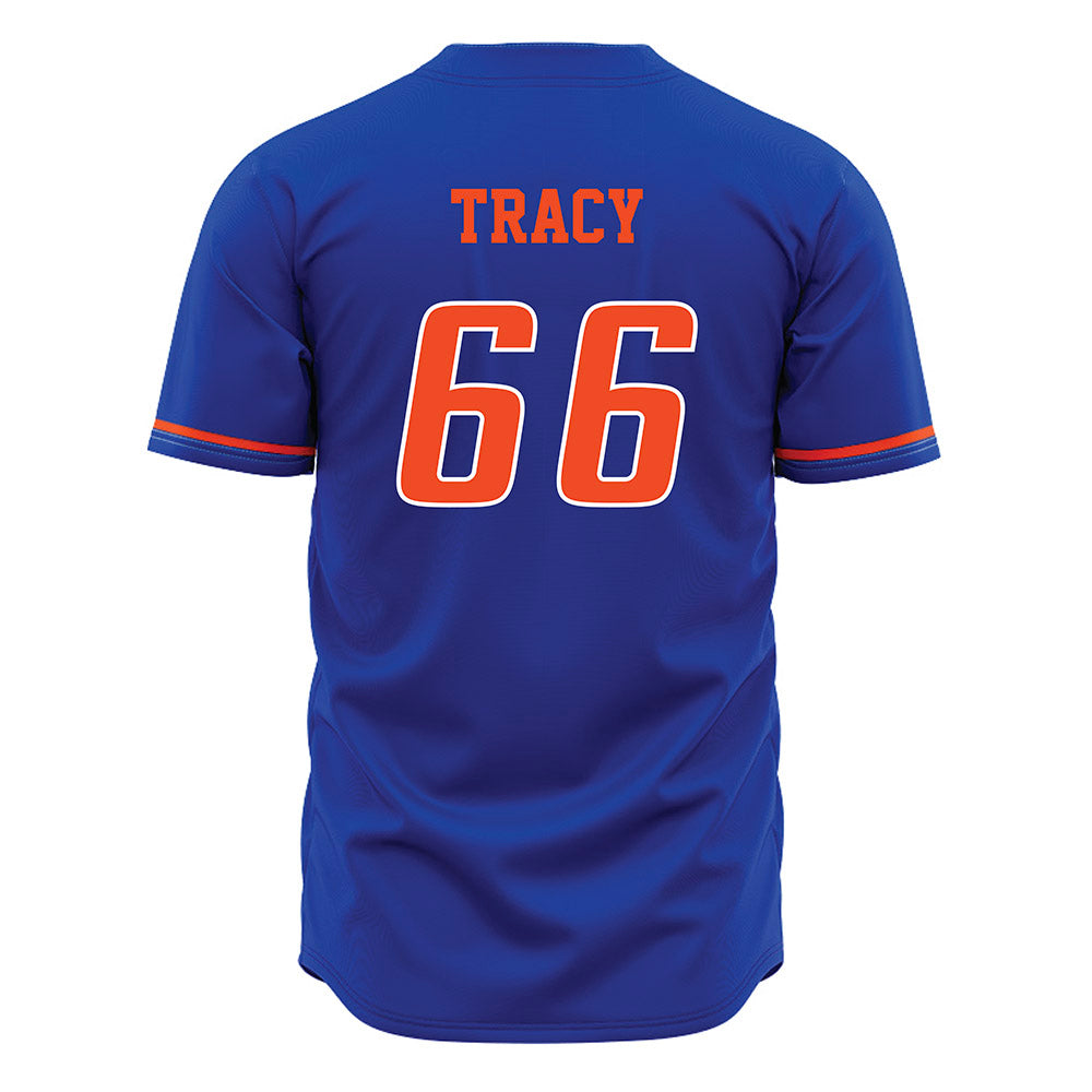 Boise State - NCAA Football : Jacob Tracy - Blue Jersey-1