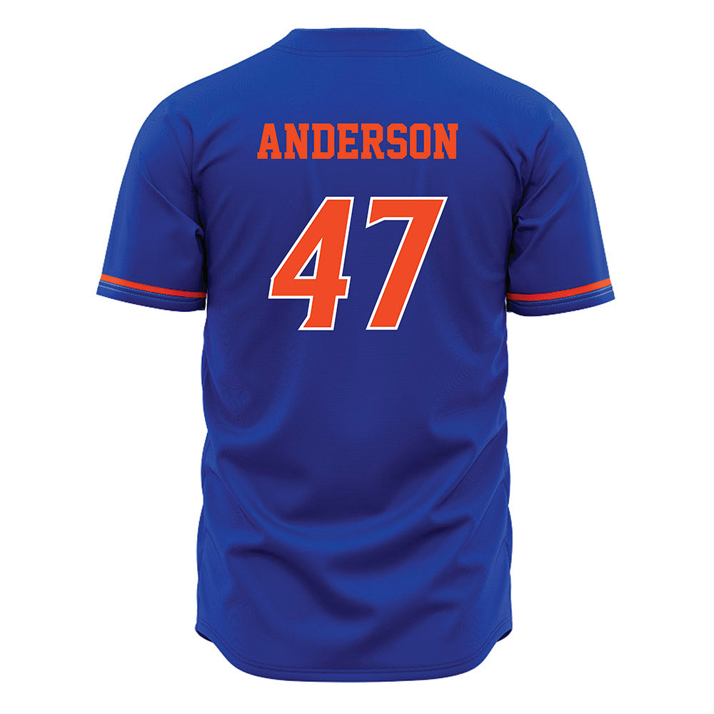 Boise State - NCAA Football : Kaden Anderson - Blue Jersey