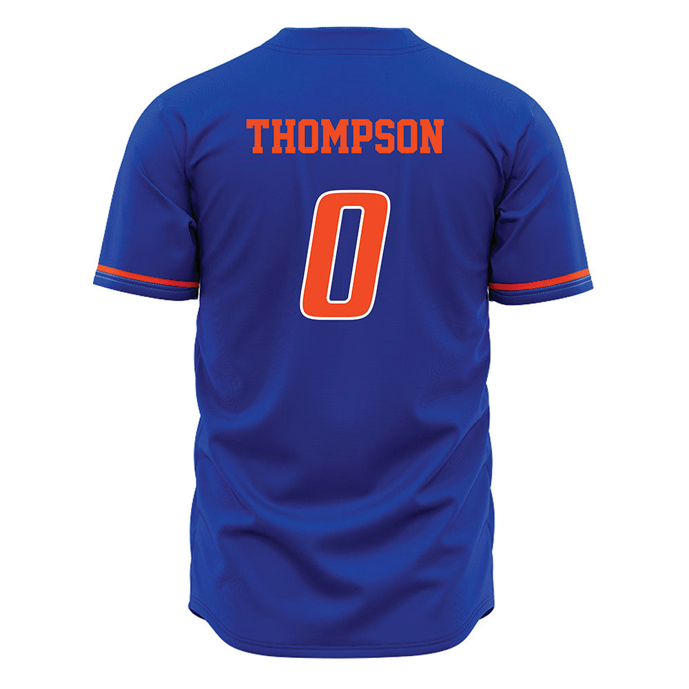 Boise State - NCAA Women's Basketball : Tatum Thompson - Blue Jersey-1