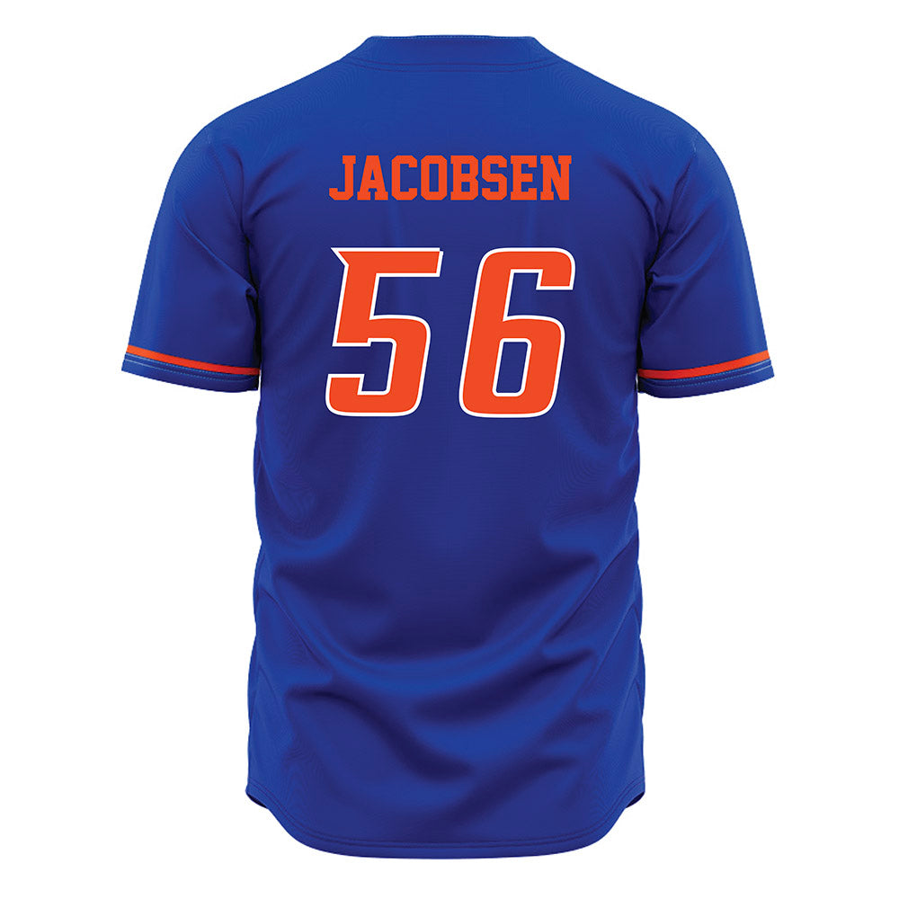 Boise State - NCAA Football : Mason Jacobsen - Blue Jersey