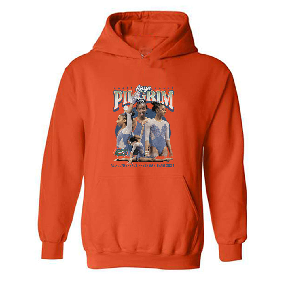 Florida - NCAA Women's Gymnastics : Anya Pilgrim - Hooded Sweatshirt