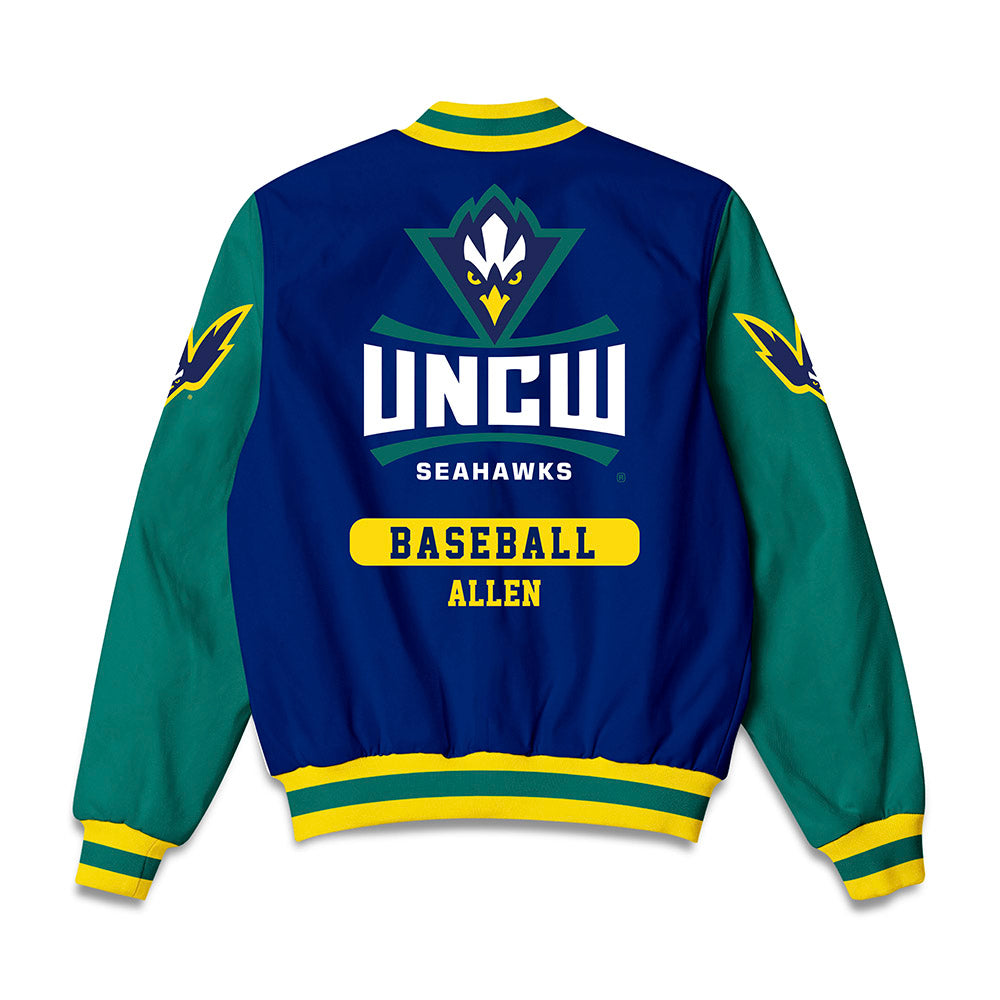 UNC Wilmington - NCAA Baseball : Cooper Allen - Bomber Jacket