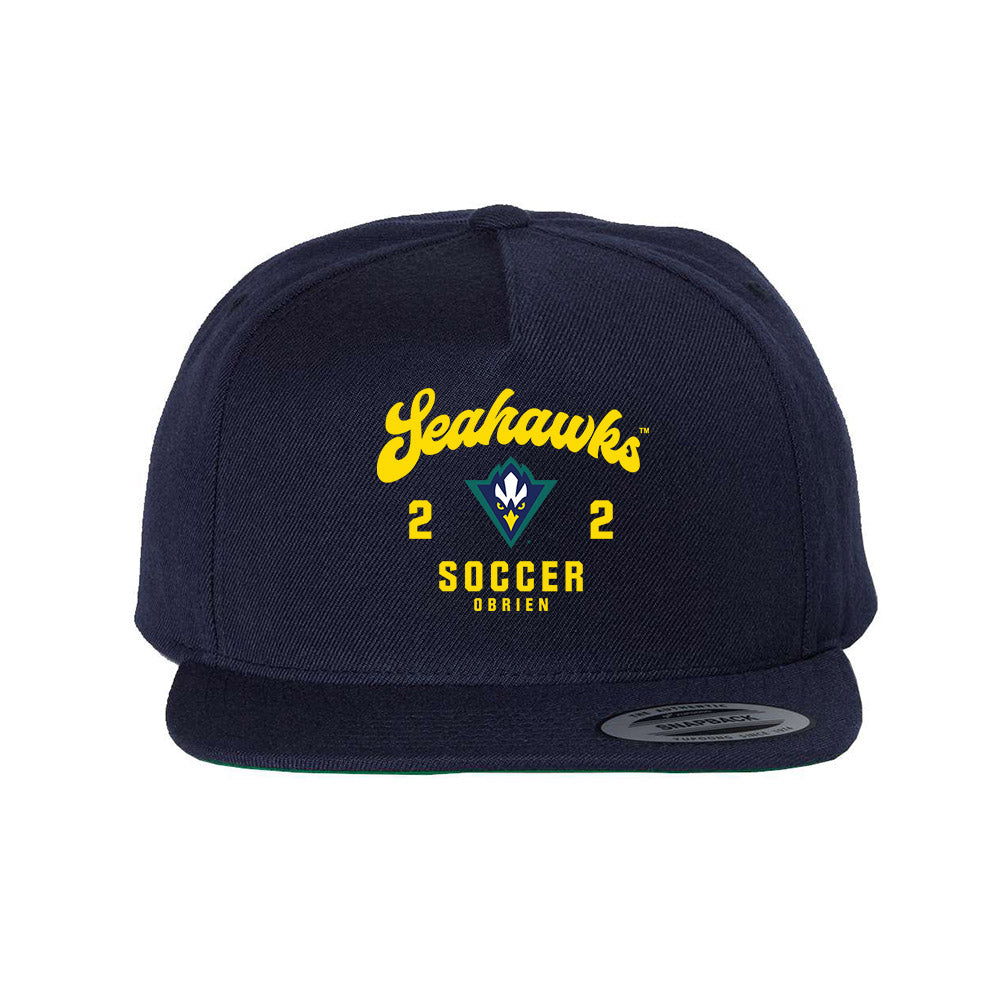 UNC Wilmington - NCAA Women's Soccer : Taylor OBrien - Snapback Hat-0
