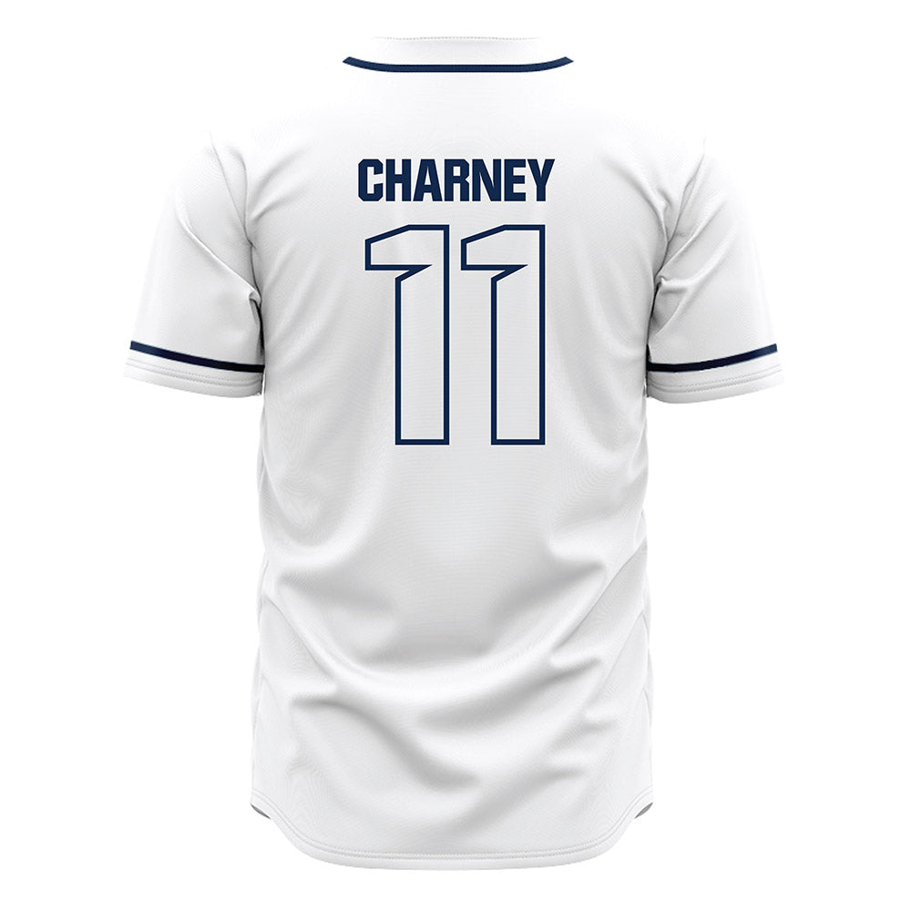 BU - NCAA Baseball : Drew Charney - White Jersey