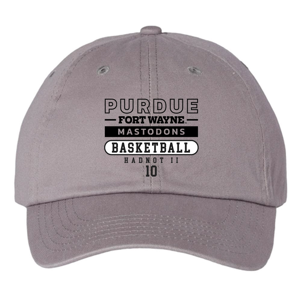 PFW - NCAA Men's Basketball : Corey Hadnot II - Dad Hat