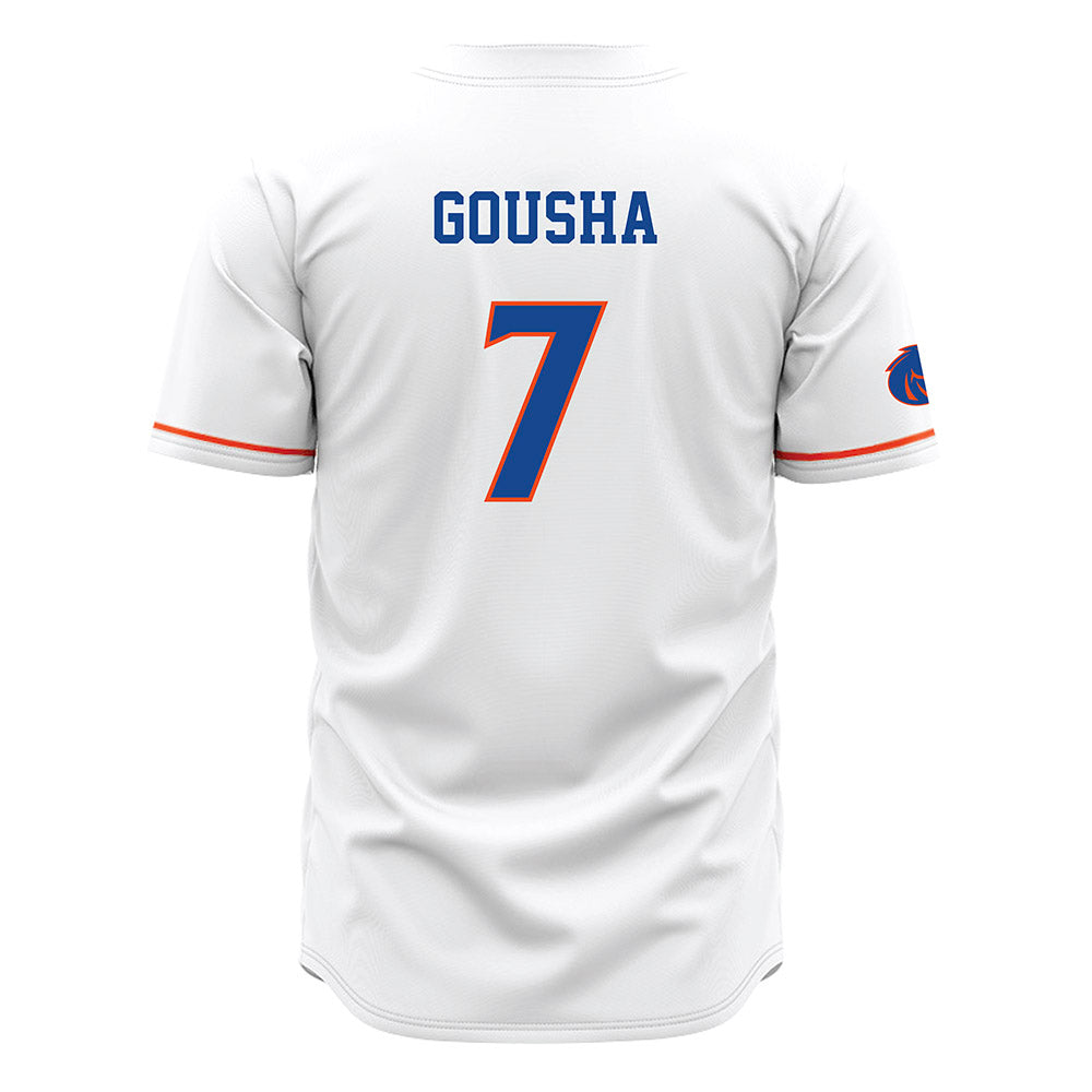 Boise State - NCAA Softball : Keely Gousha - White Jersey-1