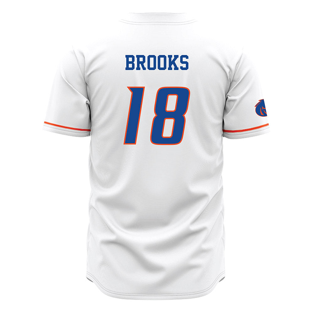 Boise State - NCAA Football : Sam Brooks - White Jersey-1