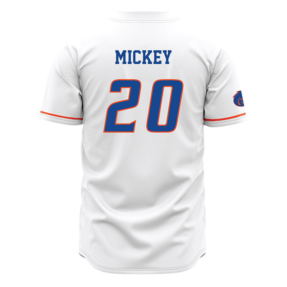 Boise State - NCAA Football : Jaden Mickey - White Jersey-1