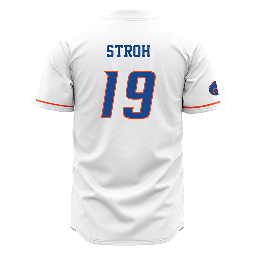 Boise State - NCAA Softball : Skylar Stroh - White Jersey-1
