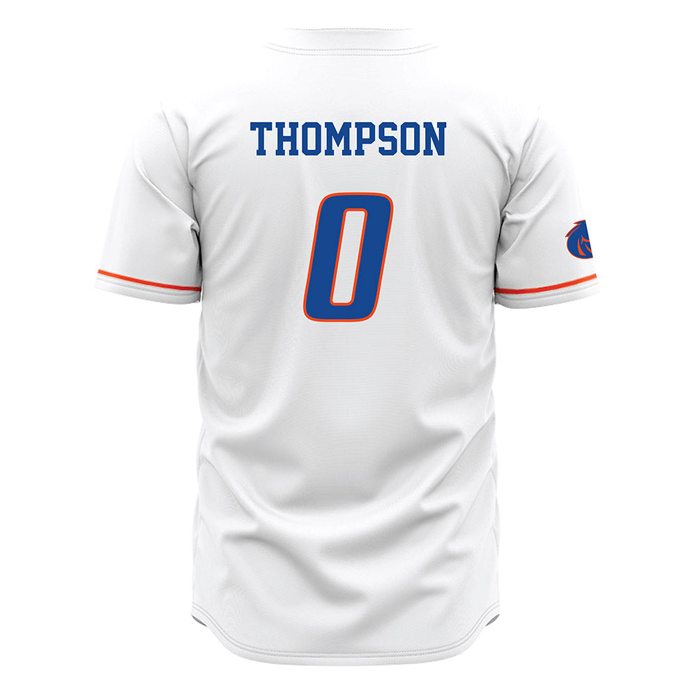 Boise State - NCAA Women's Basketball : Tatum Thompson - White Jersey-1