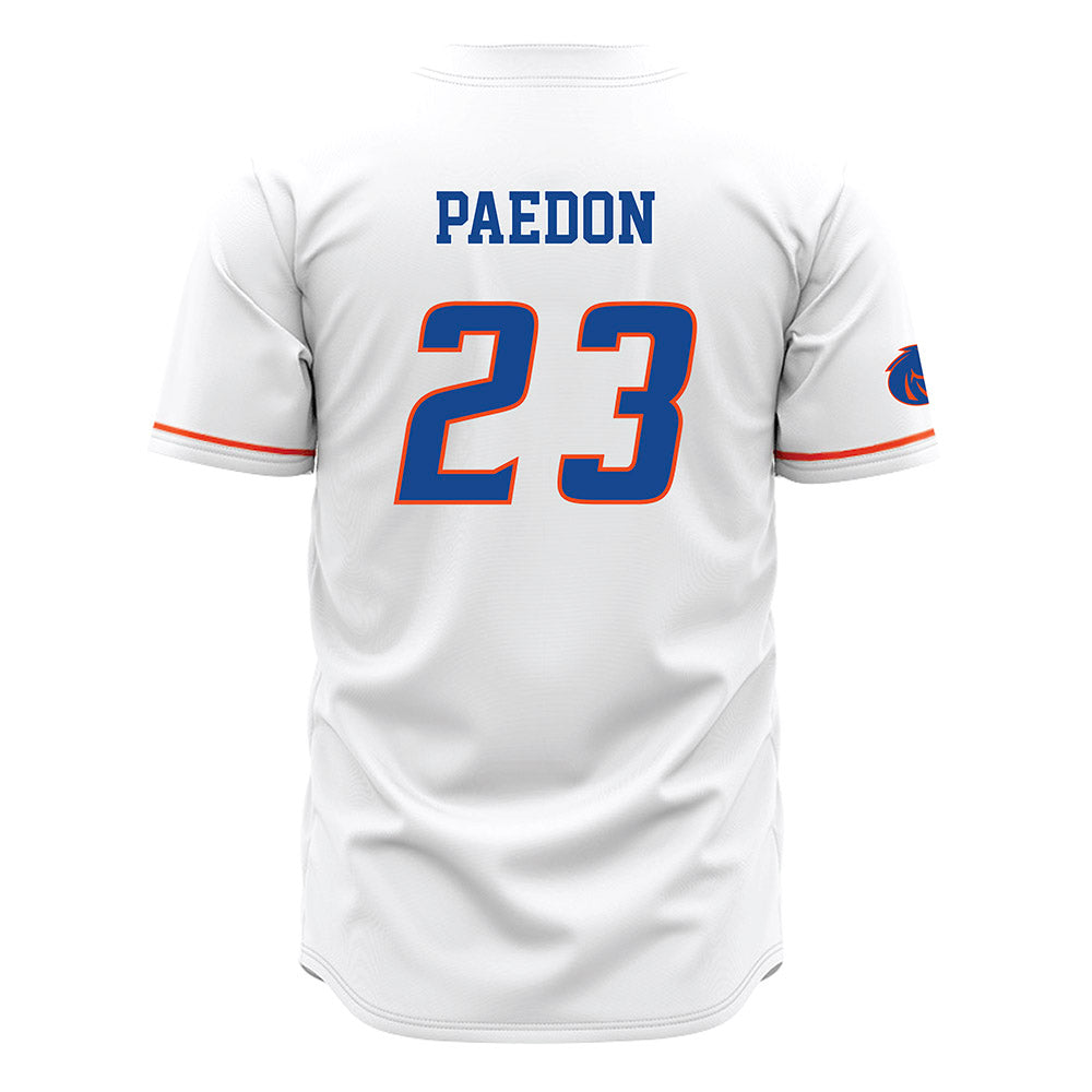 Boise State - NCAA Women's Volleyball : Giselle Paedon - White Jersey-1