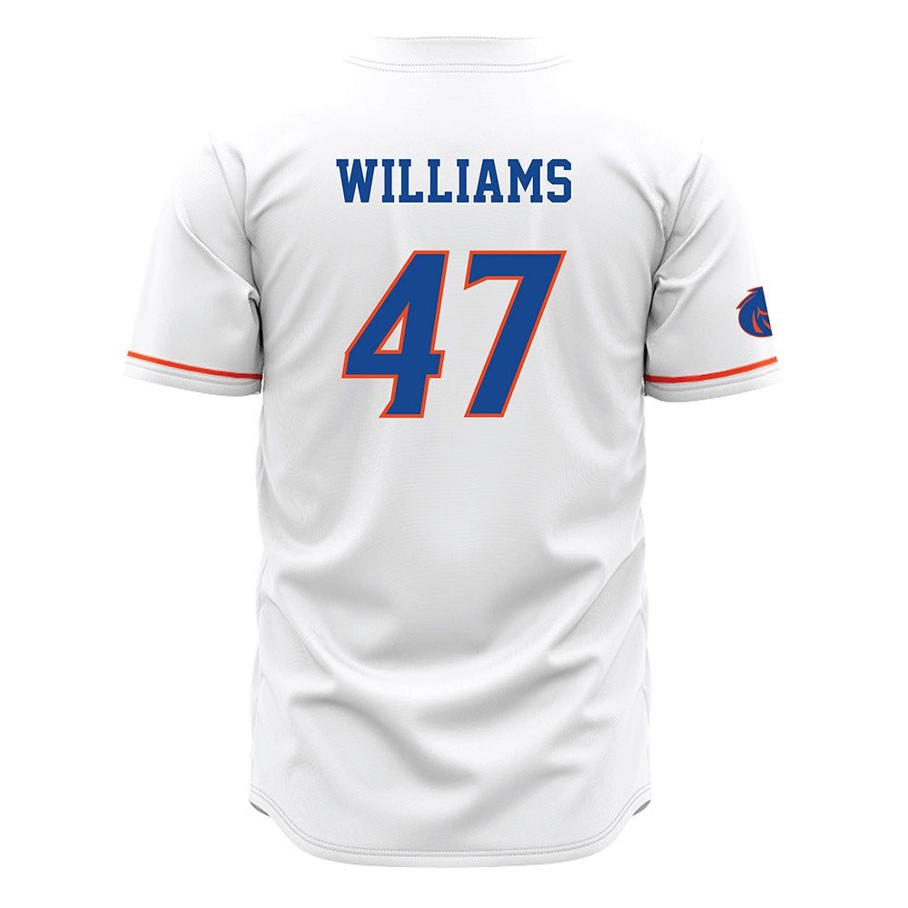 Boise State - NCAA Football : Jacob Williams - White Jersey