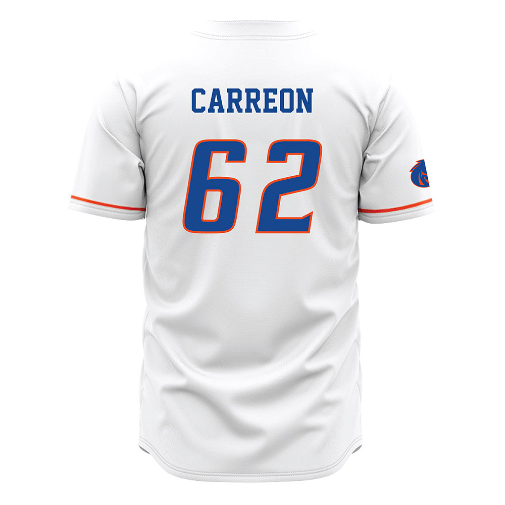 Boise State - NCAA Football : Rogelio Carreon - White Jersey