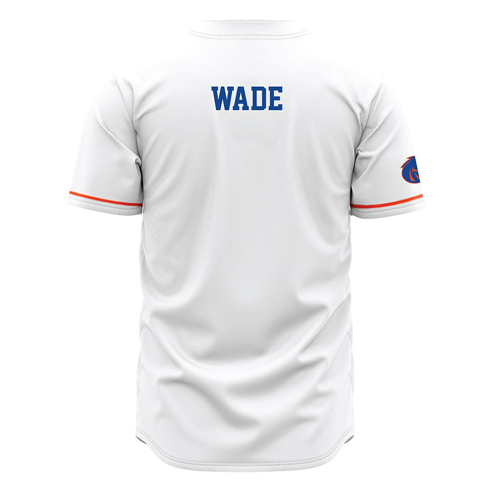 Boise State - NCAA Women's Track & Field : Jamie Wade - White Jersey-1