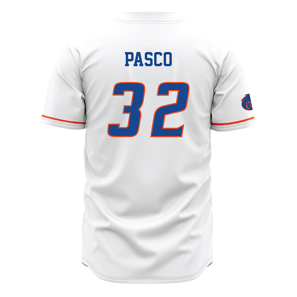 Boise State - NCAA Women's Basketball : Natalie Pasco - White Jersey