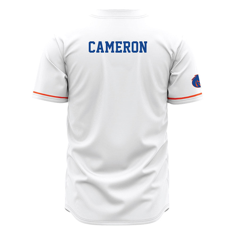 Boise State - NCAA Men's Track & Field : Cobe Cameron - White Jersey-1